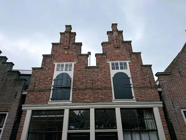Historic streets and canals in Edam