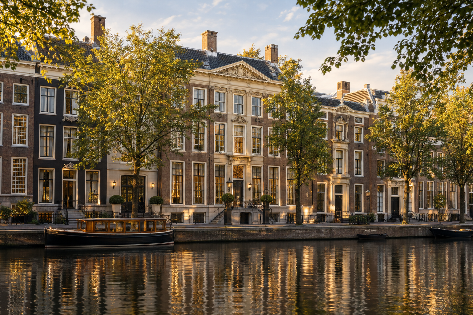 Canal houses on the Herengracht, illustrating a Waldorf Astoria Amsterdam stay